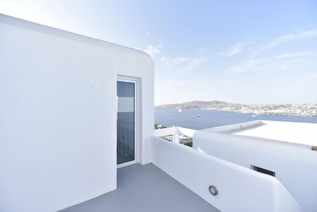 Villa Aethereal With Private Jacuzzi And Town Views Mykonos Town Exterior photo