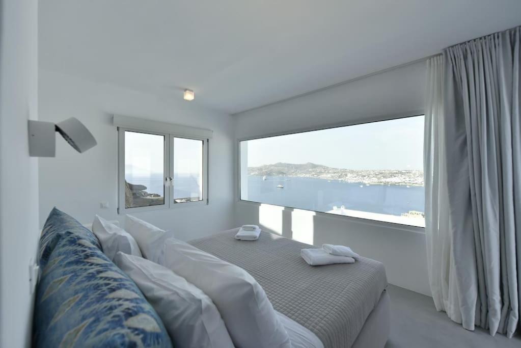 Villa Aethereal With Private Jacuzzi And Town Views Mykonos Town Exterior photo